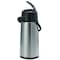 Service Ideas EcoAir Airpot with Lever Lid, 1.9 Liter, Glass vacuum insulated ECAL19S - alternate 1